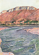 Saleve in Fall 1891 - Ferdinand Hodler reproduction oil painting