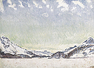 Snow in the Engadin 1907 - Ferdinand Hodler
