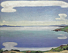 Lake Geneva from Chexbres 1905 - Ferdinand Hodler reproduction oil painting