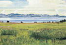 Lake Geneva from St Prex 1901 - Ferdinand Hodler reproduction oil painting