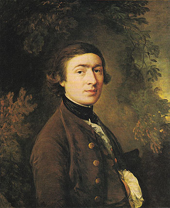 Self Portrait c1759 - Thomas Gainsborough reproduction oil painting