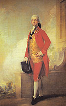 Captain William Wade 1771 - Thomas Gainsborough reproduction oil painting