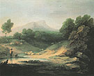 Mountain Landscape with Shepherd 1783 - Thomas Gainsborough