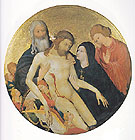 Lamentation for Christ 1400 - Jean Malouel reproduction oil painting