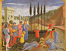 The Martyrdom of Saints Cosmas and Damian - Fra Angelico reproduction oil painting