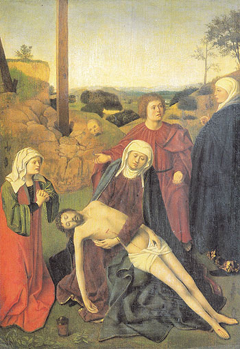 The Lamentation of Christ - Petrus Christus reproduction oil painting