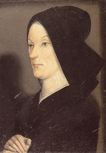 Jeanne de Laval - Nicolas Froment reproduction oil painting