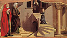 Presentation of the Virgin at the Temple c1500 - Nicolas Dipre