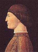Portrait of Sigismondo Malatesta - Piero Della Francesca