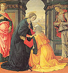 The Visitation - Domenico Ghirlandaio reproduction oil painting