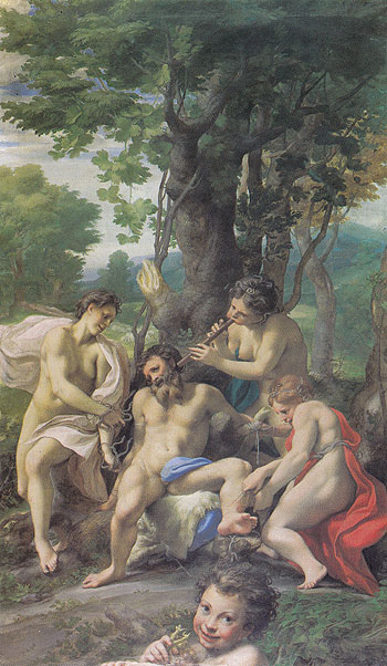 Allegory of the Vices - Antonio Allegri da Correggio reproduction oil painting