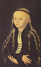 Portrait Supposed to be of Magdalena Luther - Lucas Cranach