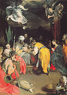 The Circumcision 1590 - Federico Barocci reproduction oil painting