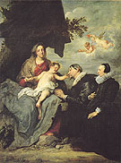 The Virgin and Child with Donors - Van Dyck