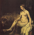 Bathsheba at Her Bath 1654 - Rembrandt Van Rijn