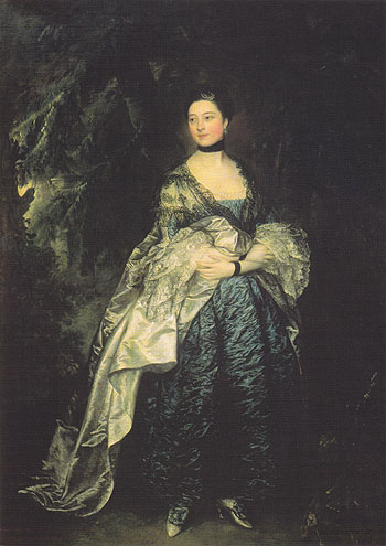 Lady Alston c1760 - Thomas Gainsborough reproduction oil painting