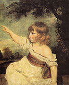 Master Hare c1788 - Sir Joshua Reynolds reproduction oil painting