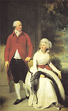 Mr and Mrs John Julius Angerstein 1792 - Sir Thomas Lawrence reproduction oil painting