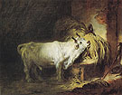 The White Bull - Jean-Honore Fragonard