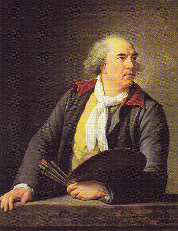 Hubert Robert 1788 - Elisabeth Vigee Le Brun reproduction oil painting