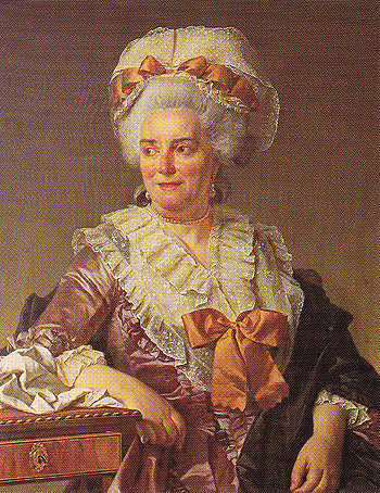 Madame Pecoul Mother in Law of the Artist 1784 - Jacques Louis David reproduction oil painting