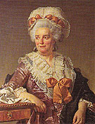 Madame Pecoul Mother in Law of the Artist 1784 - Jacques Louis David