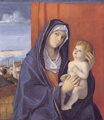 Madonna and Child 1480 - Giovanni Bellini reproduction oil painting
