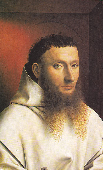 Portrait of A Carthusian 1446 - Petrus Christus reproduction oil painting