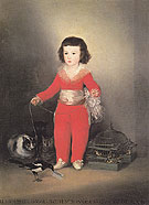 Don Mannel Osorio Manrique de Zunica c1792 - Francisco de Goya ya Lucientes reproduction oil painting