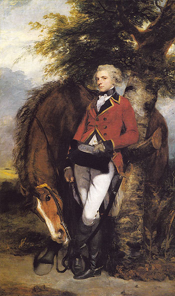 Colonel George K H Coussmaker Grenadiel Guards 1782 - Sir Joshua Reynolds reproduction oil painting