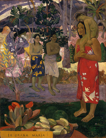 IA Orona Maria 1891 - Paul Gauguin reproduction oil painting