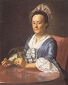 Mrs John Winthrop 1773 - John Singleton Copley reproduction oil painting