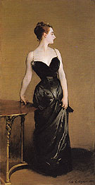 Madame X 1884 - John Singer Sargent reproduction oil painting