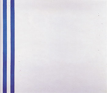 Shimmer Bright 1968 - Barnett Newman reproduction oil painting