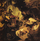 The Infant Hercules Strangling Serpents in His Cradle c1786 - Sir Joshua Reynolds reproduction oil painting