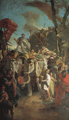 The Triumph of Aurelian - Giovanni Barrista Tiepolo