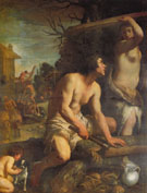 The Building of Noahs Ark c1608 - Guido Reni