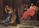 Esther Before Ahasuerus 1640 - Nicolas Poussin reproduction oil painting