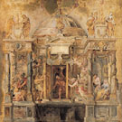 The Temple of Janus c1635 - Peter Paul Rubens reproduction oil painting