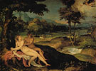 Jupiter and Io - Lambert Frederic Sustris reproduction oil painting