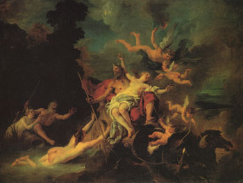The Abduction of Proserpina 1735 - Jean Francois de Troy reproduction oil painting