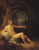 Bather 1 c1660 - Gerrit Dou reproduction oil painting