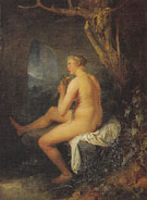 Bather 2 c1660 - Gerrit Dou reproduction oil painting