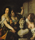 Allegory of the Arts c1640 - Bernardo Strozzi reproduction oil painting