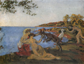 Mythological Scene - Ker Xavier Roussel reproduction oil painting