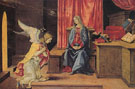 Annunciation - Filippino Lippi reproduction oil painting