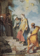 The Visitation c1729 - Nicolas Vleughels reproduction oil painting
