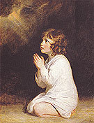 The Infant Samuel 1776 - Sir Joshua Reynolds reproduction oil painting