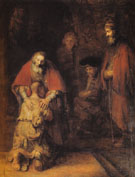 The Return of the Prodigal Son c1668 - Rembrandt Van Rijn