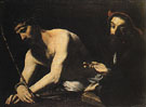Christ before Caiaphas - Giovanni Battista Caracciolo